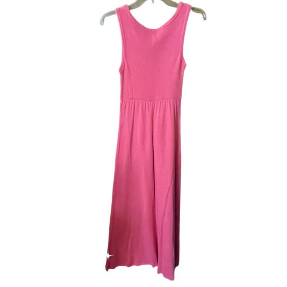 Vintage 70’s Hubba Hubba peachy pink knit tank maxi - Picture 3 of 6